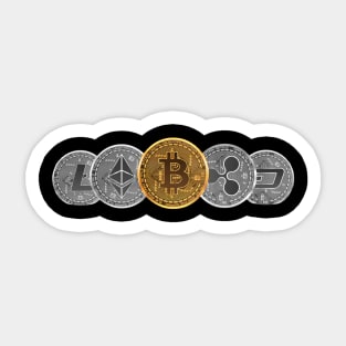 CRYPTOCOINS Sticker